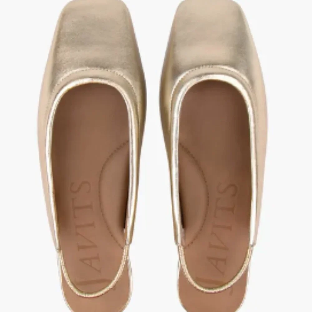 Eric Javits - Peyton Slingback Metallic US Size 6.5 - Picture 7 of 7